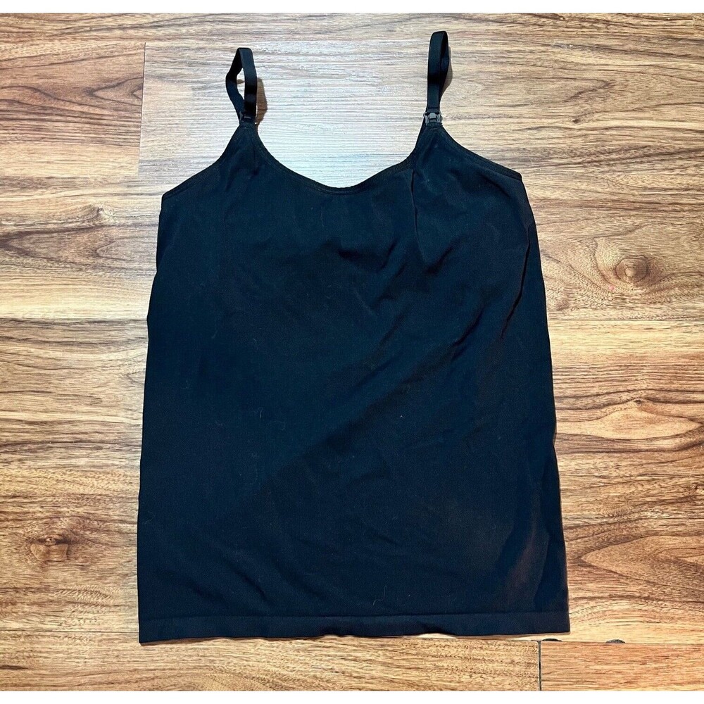 Under Control UC Maternity Nursing Camisole Black Womens Size Medium